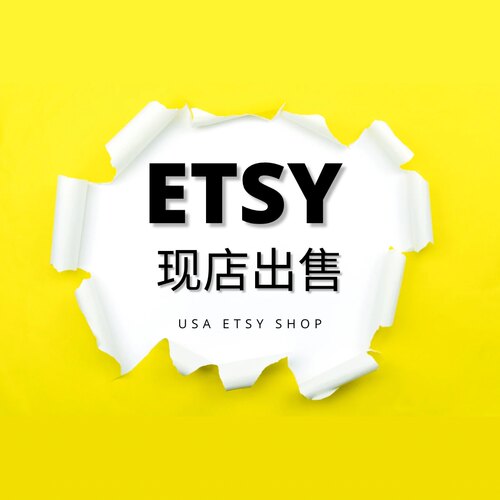 ETSY现成店出单店代开店咨询服务香港美国稳定店铺赚美刀
