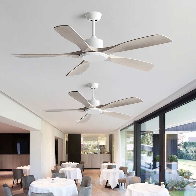 52寸吊扇大风力工业风吊风扇北欧电风扇商用餐厅家用静音吊顶无灯