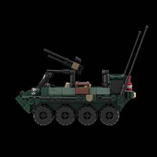 蜂芮原创积木8X8山猫突击车原创塑料拼插类男女拼装 特殊通用以上