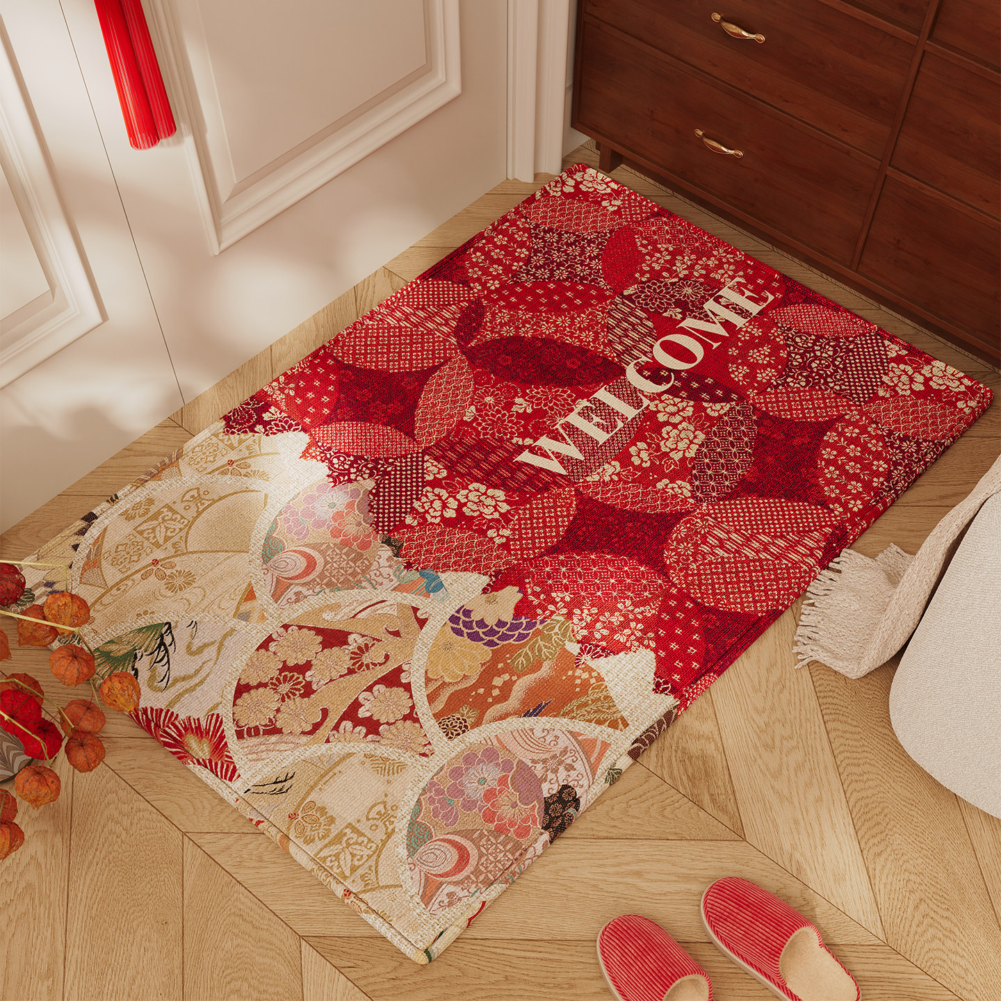 玄关大门口门垫入户门地垫防滑脚垫高级感可裁剪耐磨耐脏地毯定制,居家布艺,入户地垫,淘宝优惠券,粉丝福利购,淘宝优惠卷