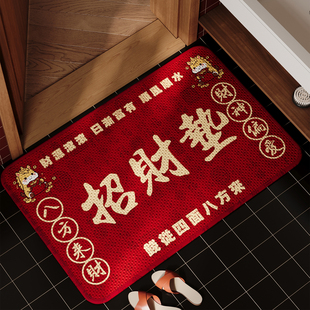 卫生间吸水速干防滑地垫卡通浴室轻奢高级感厕所卫浴门垫免洗脚垫