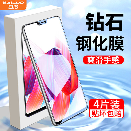 适用oppor15系列钢化膜满屏覆盖