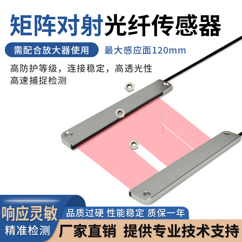 矩阵光纤传感器光栅光幕红外感应