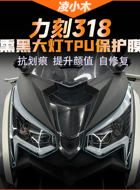 适用力刻318仪表膜大灯尾灯膜透明熏黑保护贴划痕自修复膜改装