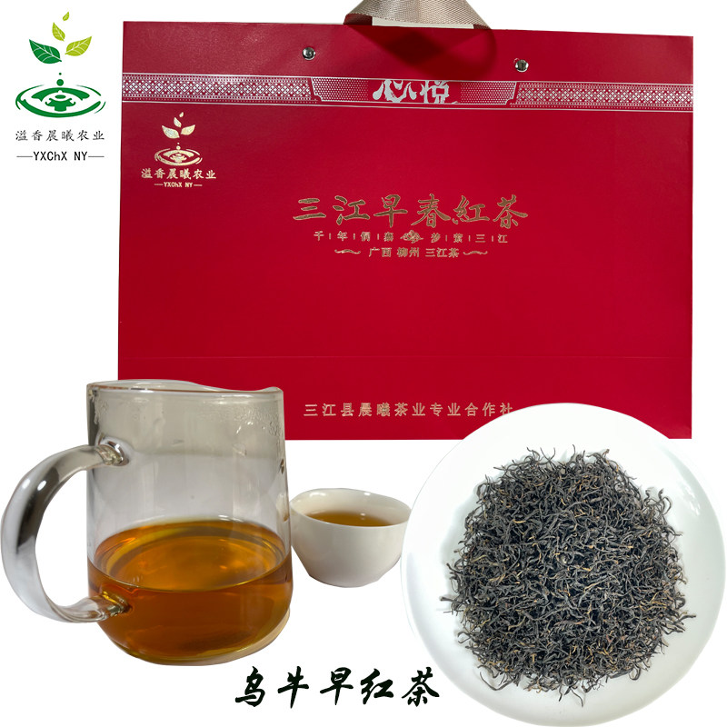 乌新款上市中国大陆优质牛早红茶三江溢香晨曦农业高山早春茶叶