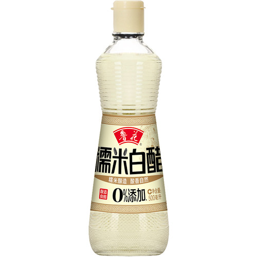 鲁花糯米白醋500ml酿造食醋