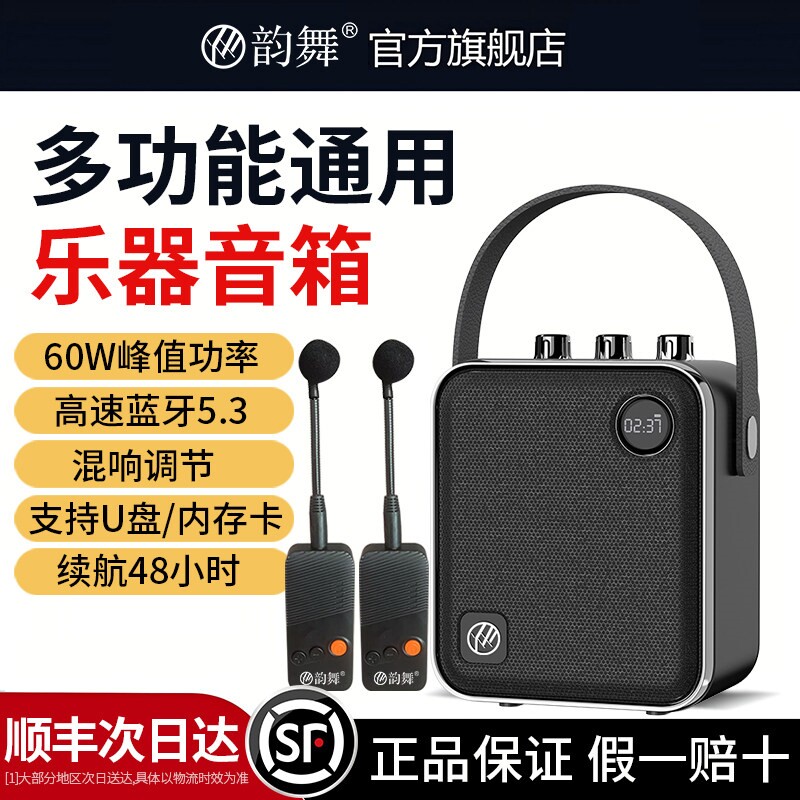 韵舞W71乐器专用蓝牙音箱W73大功