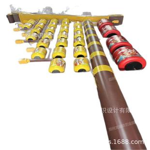 源头厂家文旅不夜城灯笼户外防水LED冬瓜亮化灯笼景区仿古宫灯