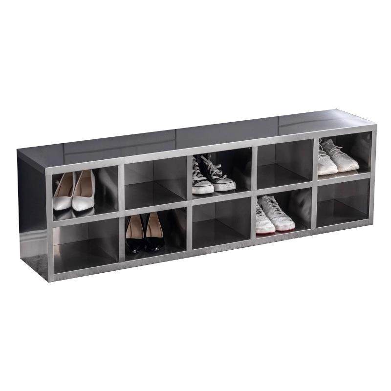 不锈钢鞋柜员工鞋凳多格实验室食品工厂换鞋柜无尘净化车间换鞋凳,商业/办公家具,办公储物柜,淘宝优惠券,粉丝福利购,淘宝优惠卷