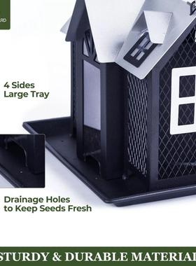 新品新款喂鸟金属铁制工艺品装饰品户外用品仿真摆件挂件