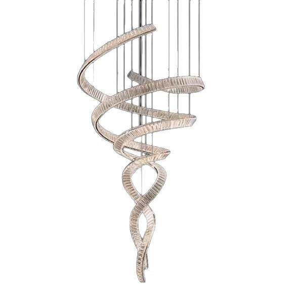 酒店轻奢美人鱼吊灯别墅客厅中山led现代简约大厅灯具主灯水晶中,家装灯饰光源,智能吊灯,淘宝优惠券,粉丝福利购,淘宝优惠卷