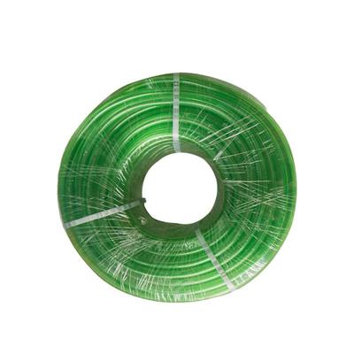 华兴绿色软水管加厚抗老化花园园林水管防冻耐寒PVC绿色牛筋软管