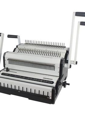 WW2500装订机胶圈铁圈夹条通用款3:1打孔机文件装订机胶圈装订