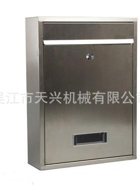 厂家直销欧洲信报箱金属家用别墅信箱不锈钢信箱0020-1MAILBOX