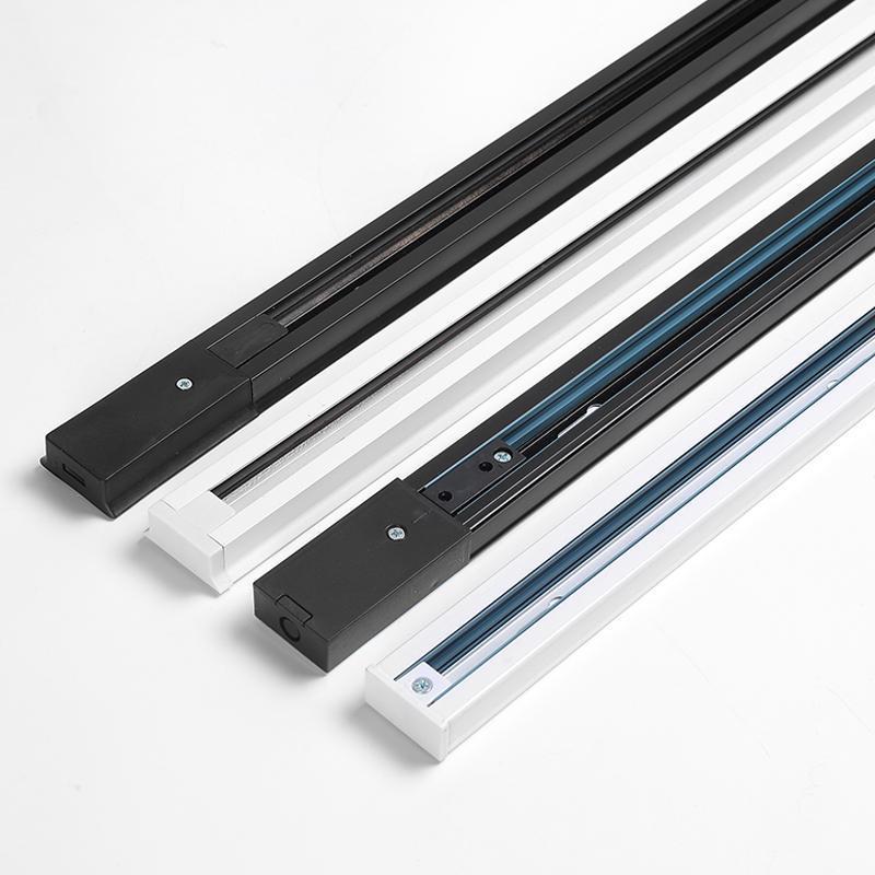 ld轨道条射灯三线1米15e米gd-0052米铝材导轨.式接头滑道服装店高