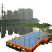 龙舟码 头水上浮筒游艇龙舟码 头塑料浮桶浮箱摩托艇泊位钓鱼平台