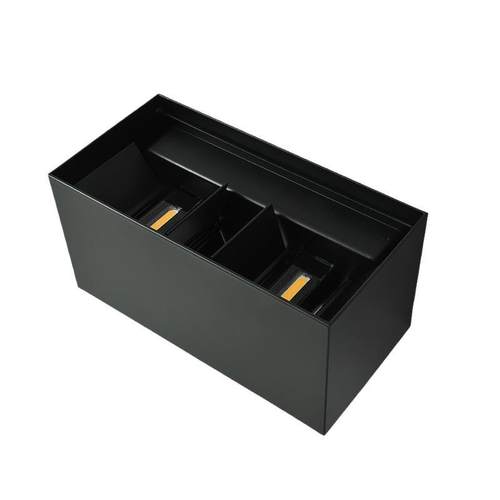 户外壁灯现代简约可调防水壁灯客厅超亮led壁灯上下双头室外过道