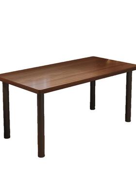 简约时尚圆腿化妆桌办公桌电脑桌女生儿童学习写字上课书桌子白色