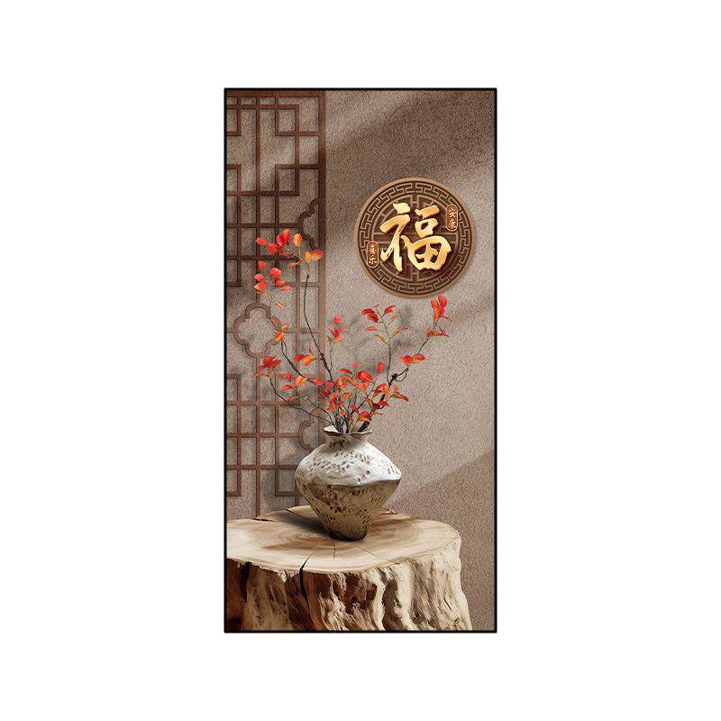 入户玄关装饰画玄幻背景墙大厅墙面走廊尽头过道壁画大气风景挂画