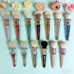 花知晓点彩刷仲夏夜小天使天鹅芭蕾月光人鱼巧克力草莓洛腮红刷子