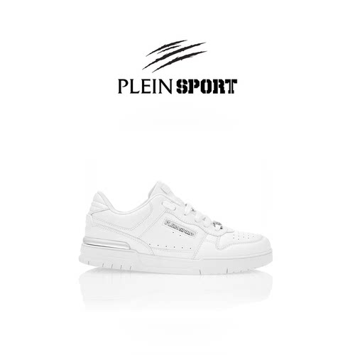 PLEIN SPORT 2025 Viper Ii Core男女同款休闲时尚板鞋白色低帮鞋