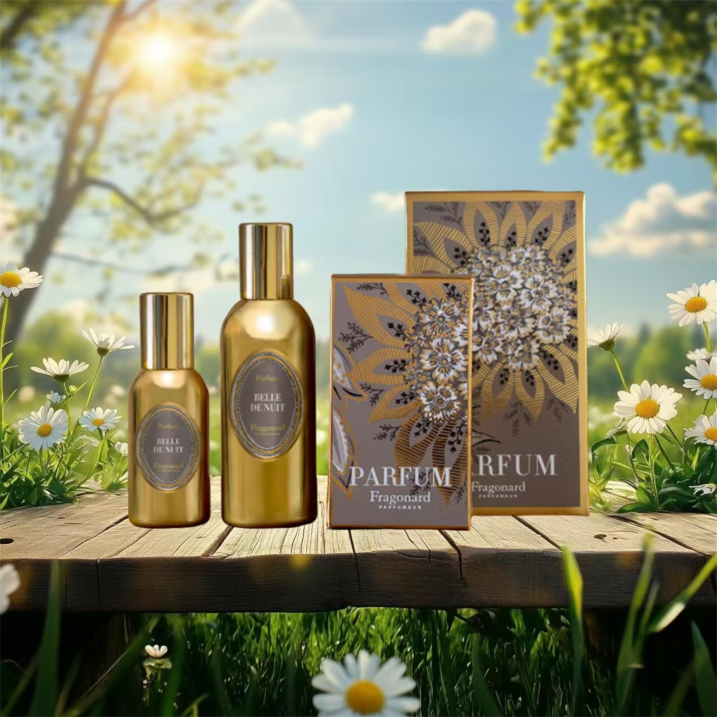 花宫娜香水夜来香鸢尾花试香小样