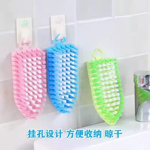 软毛可弯曲清洁刷多用款清洁神器摆地摊洗衣刷地板刷洗鞋刷脸盆刷