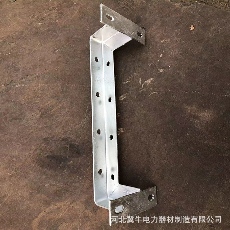 门型架电力附件弓形四线墙担 四位门字架电线电缆瓷瓶连接支架