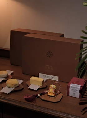 林秉记闽南糕饼手信礼盒风狮爷包挂组合