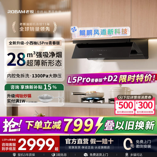 【旗舰升级】老板L5Pro青春版