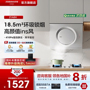 老板21A6H抽油烟机侧吸油机家用小户型大吸力吸油烟机官方旗舰店