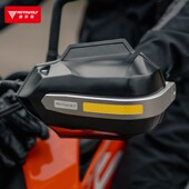 摩多狼摩托车手把套防水防风护手罩防摔防雨机车把挡风板改装 配件