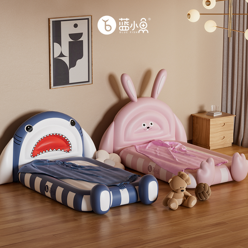 充气床垫儿童打地铺自动新款帐篷户外露营睡垫折叠家用冲气垫床