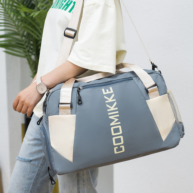 WATERPROOF FOLDABLE DUFFEL BAG MENS TRAVEL BAG TRAVEL BAG HAND-HELD WOMENS EXCURSION BAG LARGE CAPACITY