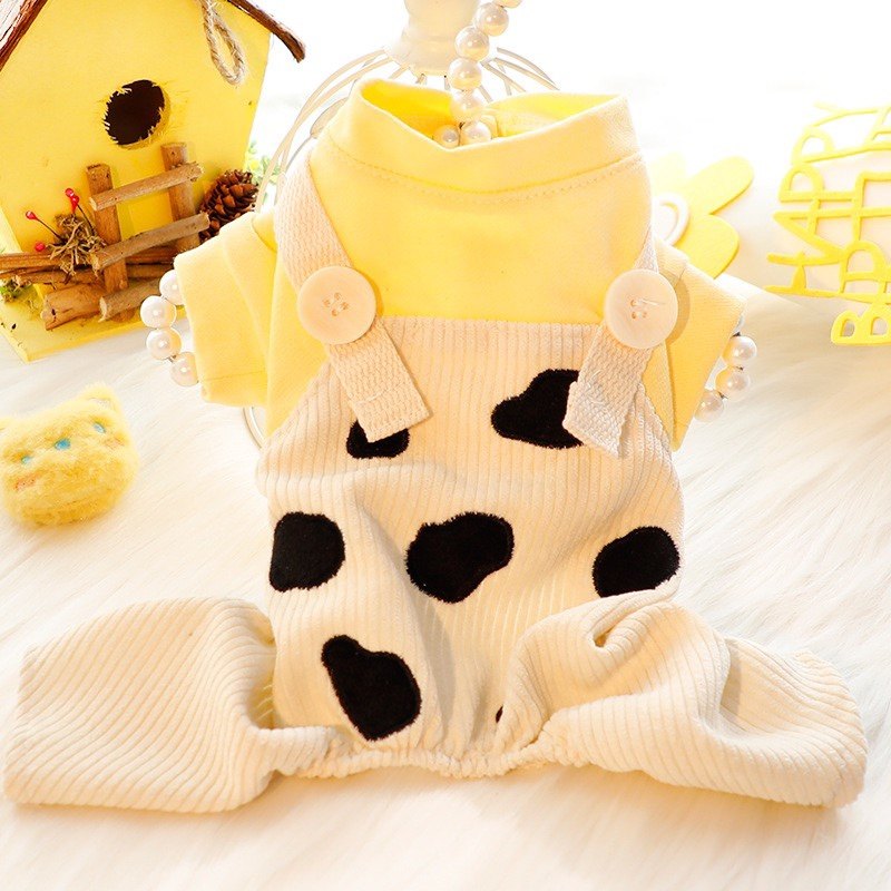 狗狗衣服春秋装四脚可爱背带裤套装假两件小型犬泰迪宠物比熊舒适,宠物/宠物食品及用品,猫宠物服装/雨衣（新）,淘宝优惠券,粉丝福利购,淘宝优惠卷