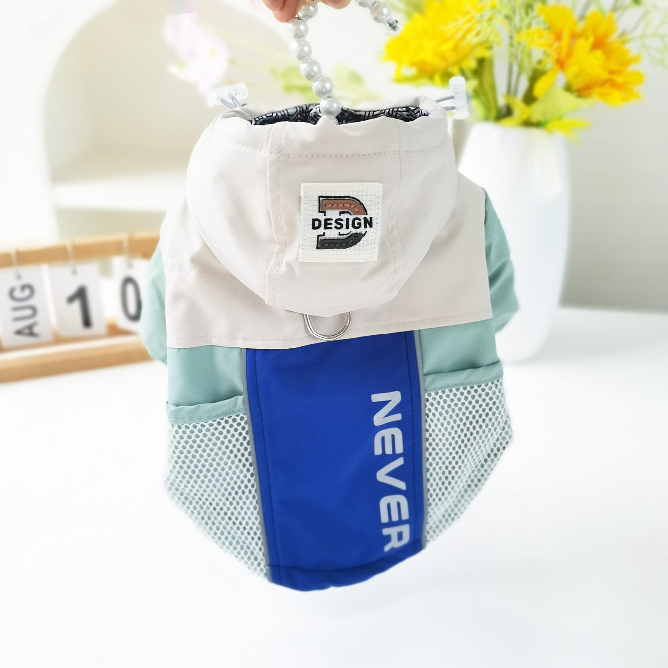 狗狗衣服秋冬厚款棉服元气三防冲锋衣户外运动小型犬宠物泰迪比熊
