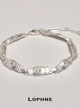 LOPHNE【新品】中古风高级感精致手链女原创s925纯银个性独特礼物