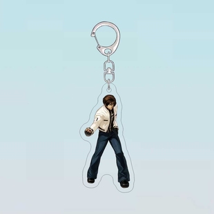 拳皇KOF经典街机游戏周边钥匙扣八神庵大蛇草薙京亚克力书包挂件