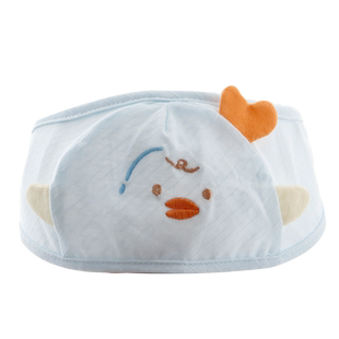 婴儿帽子夏季薄款新生儿护囟门帽可爱超萌小月龄宝宝气门帽护脑门