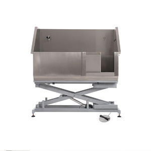 BTS-138E不锈钢一体成型电动升降浴缸kiss宠物浴盆浴池洗澡宠物店