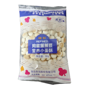 青食鸡蛋菠萝豆袋装80g