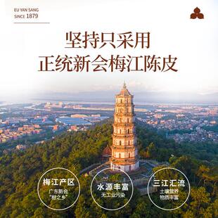 余余仁ZYH生新会陈皮官方店 正宗十年广东泡梅江0橘皮茶水礼盒装1