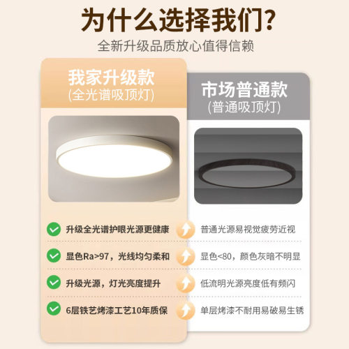 led吸顶灯客厅灯大厅主灯