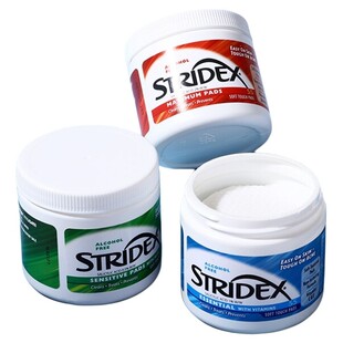 【全球购甄选】美国Stridex施颜适水杨酸棉片祛痘痘去闭口粉刺