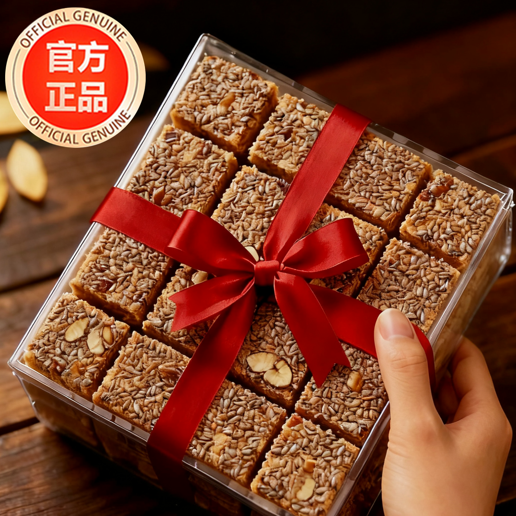 正宗亚麻籽核桃酥无糖官方旗舰店