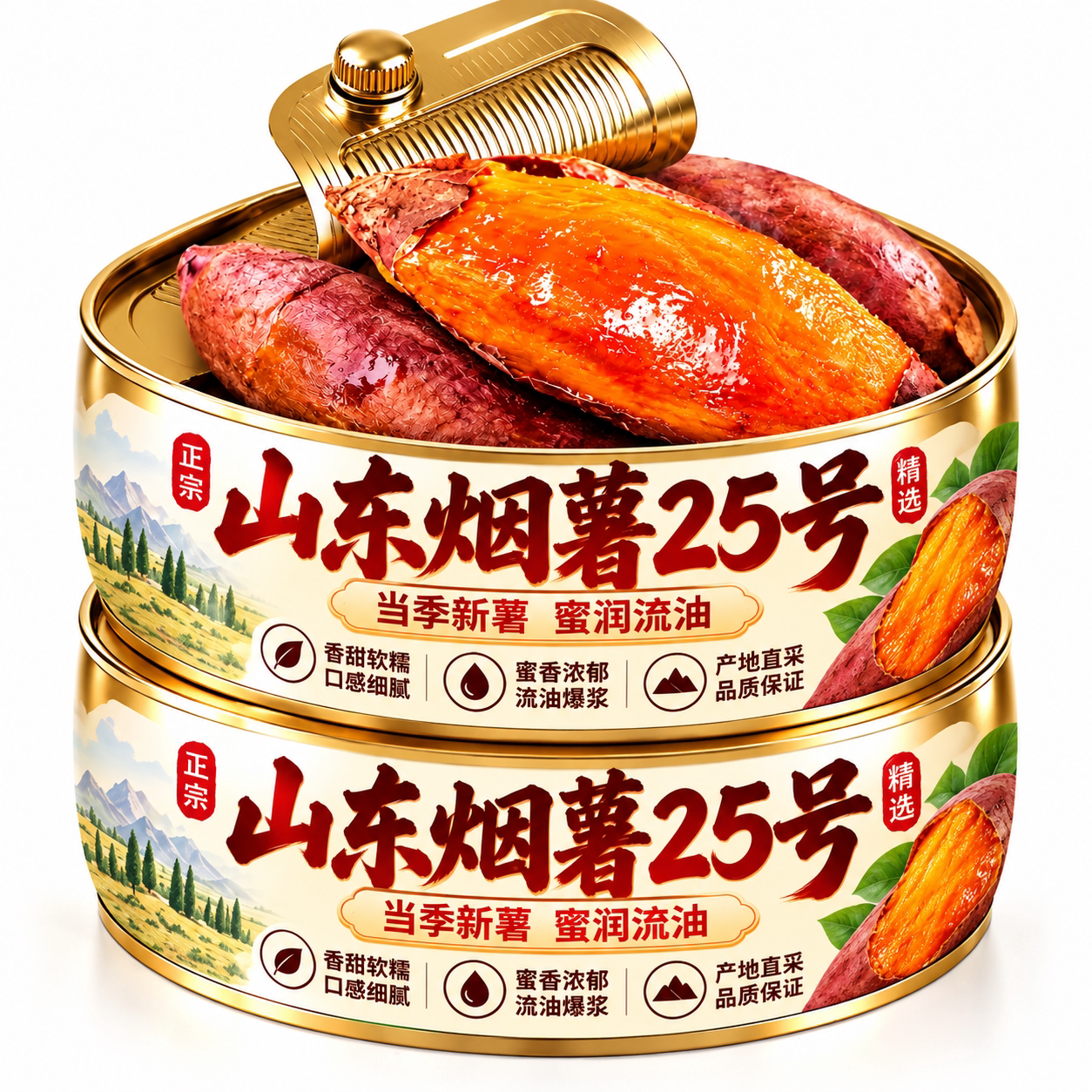 山东烟薯25号红薯蜜薯糖心红薯官方旗舰店沙地甜番薯流油烤地瓜