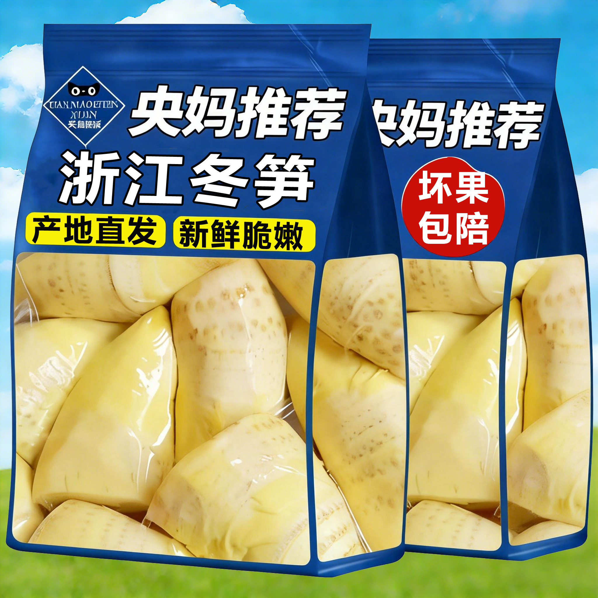 浙江锄头挖新鲜冬笋专用现挖5斤10斤临安春笋江西竹笋清水煮野生