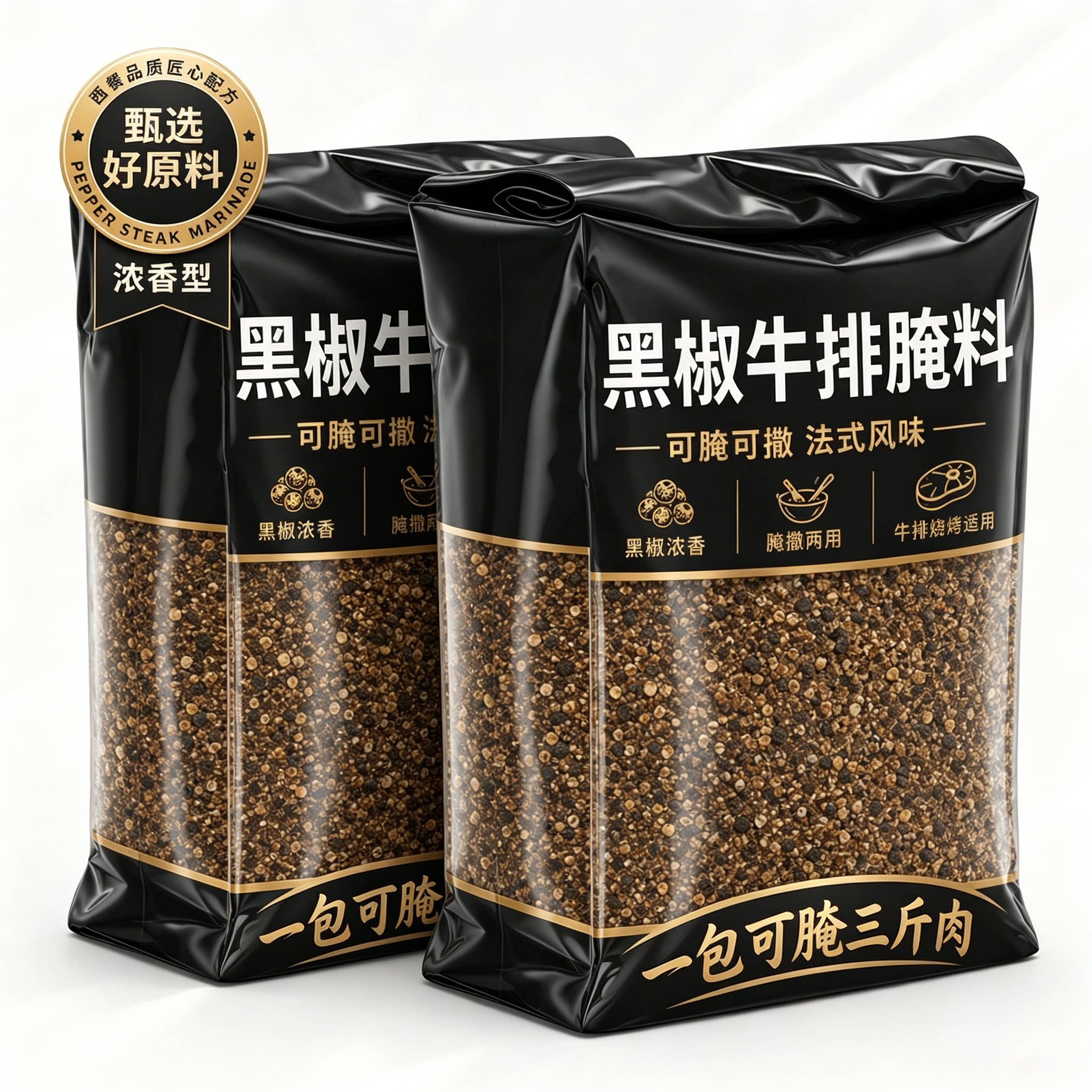 法式黑椒牛排腌料旗舰店图片