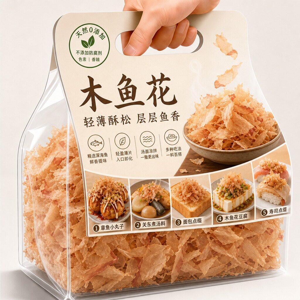 日式木鱼花鲣鱼干章鱼小丸子官方旗舰店小包装原装进口刨昆布寿司