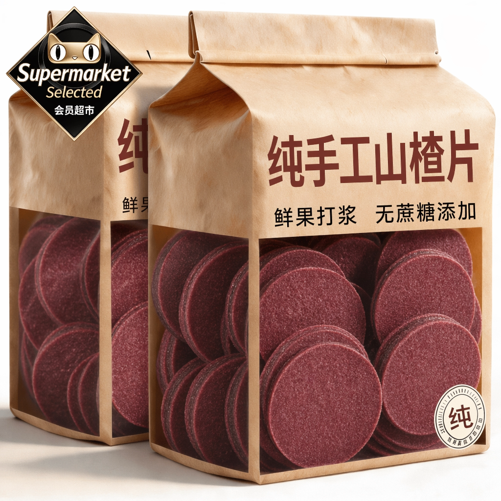 特级山楂片干正宗无添加官方旗舰店零食蓝莓桑葚儿童健康营养食品
